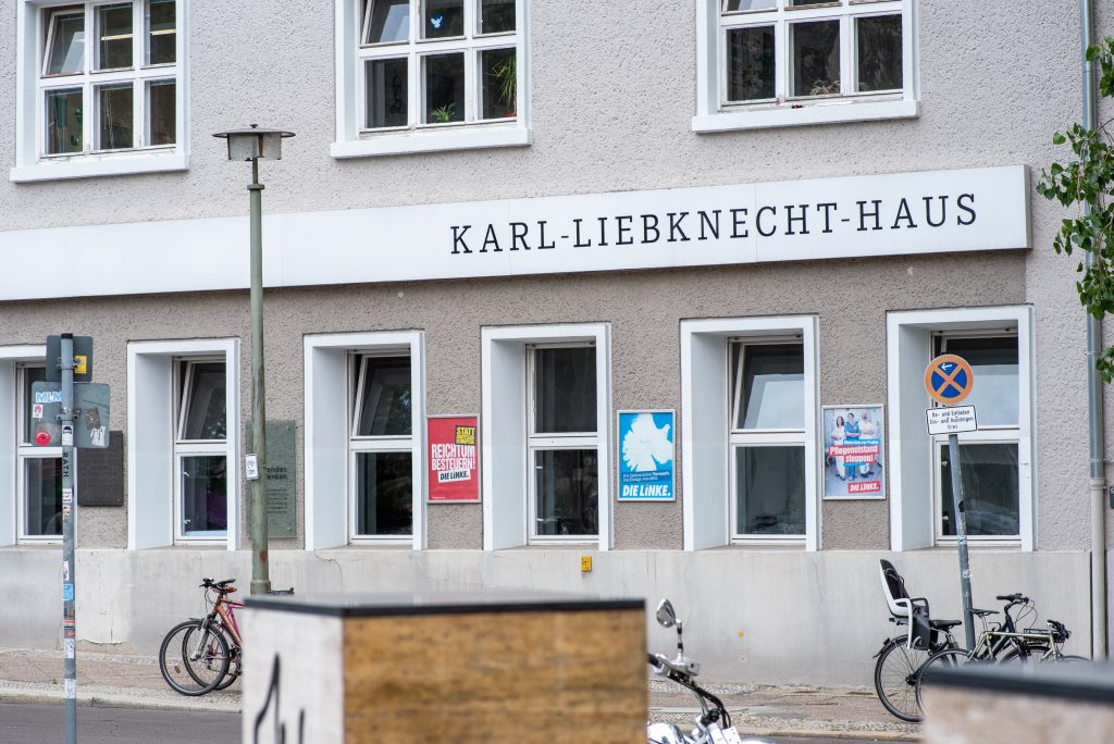 Aussenansicht Karl-Liebknecht-Haus, 2021