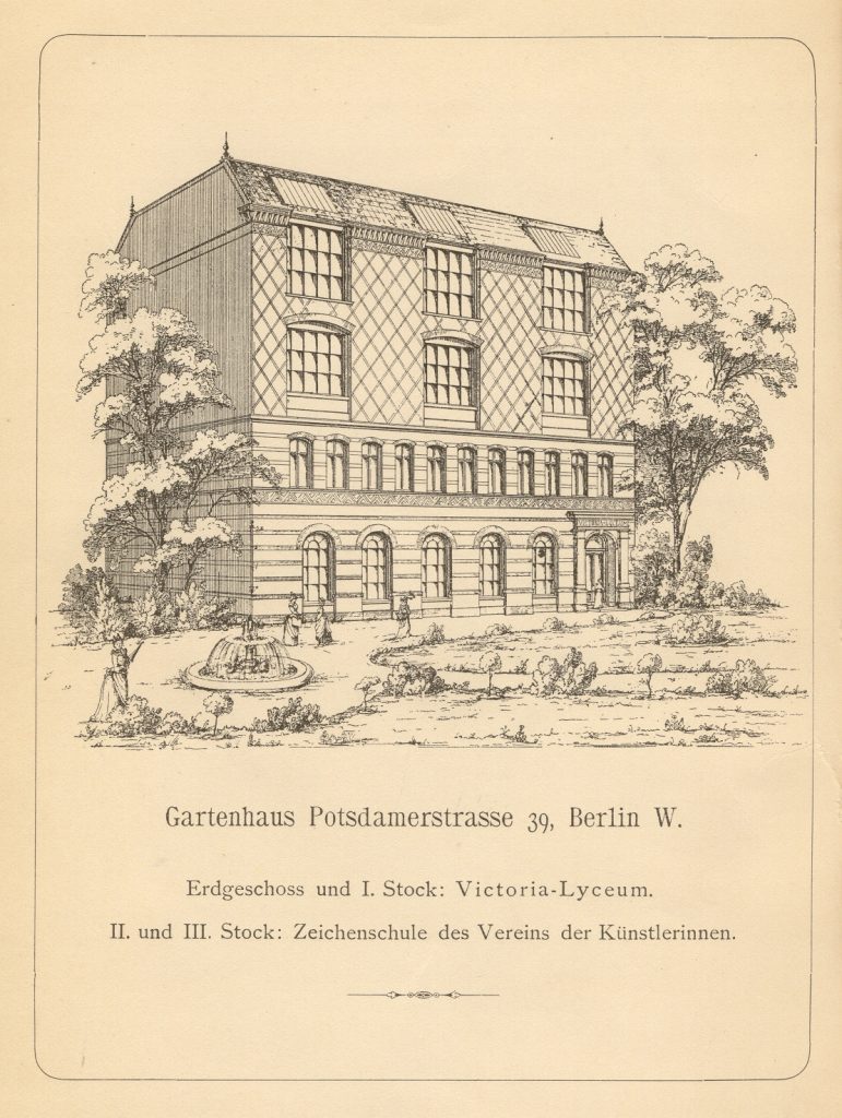 Historische Ansicht des Gebäudes Potsdamer Straße 39, 1893